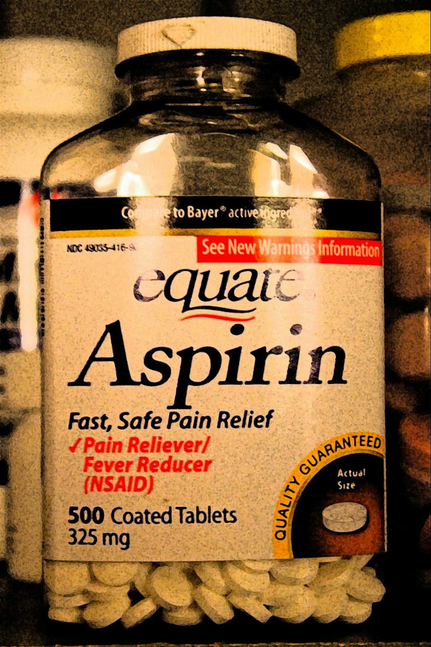 Aspirin and other household drugs help restrict supply lines of cancer