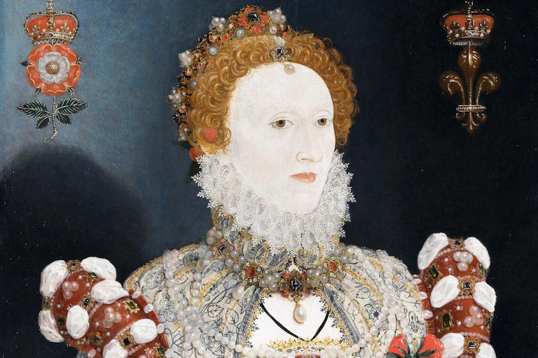 Un portrait d'Elizabeth par Nicholas Hilliard.