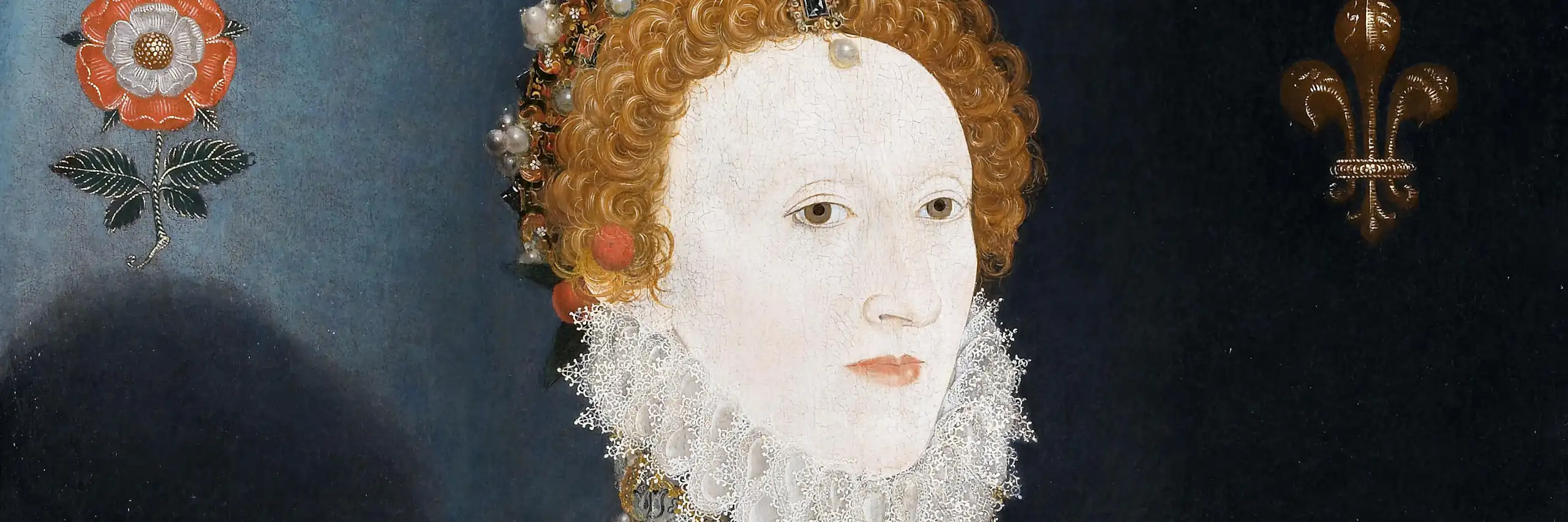 Un portrait d'Elizabeth par Nicholas Hilliard.