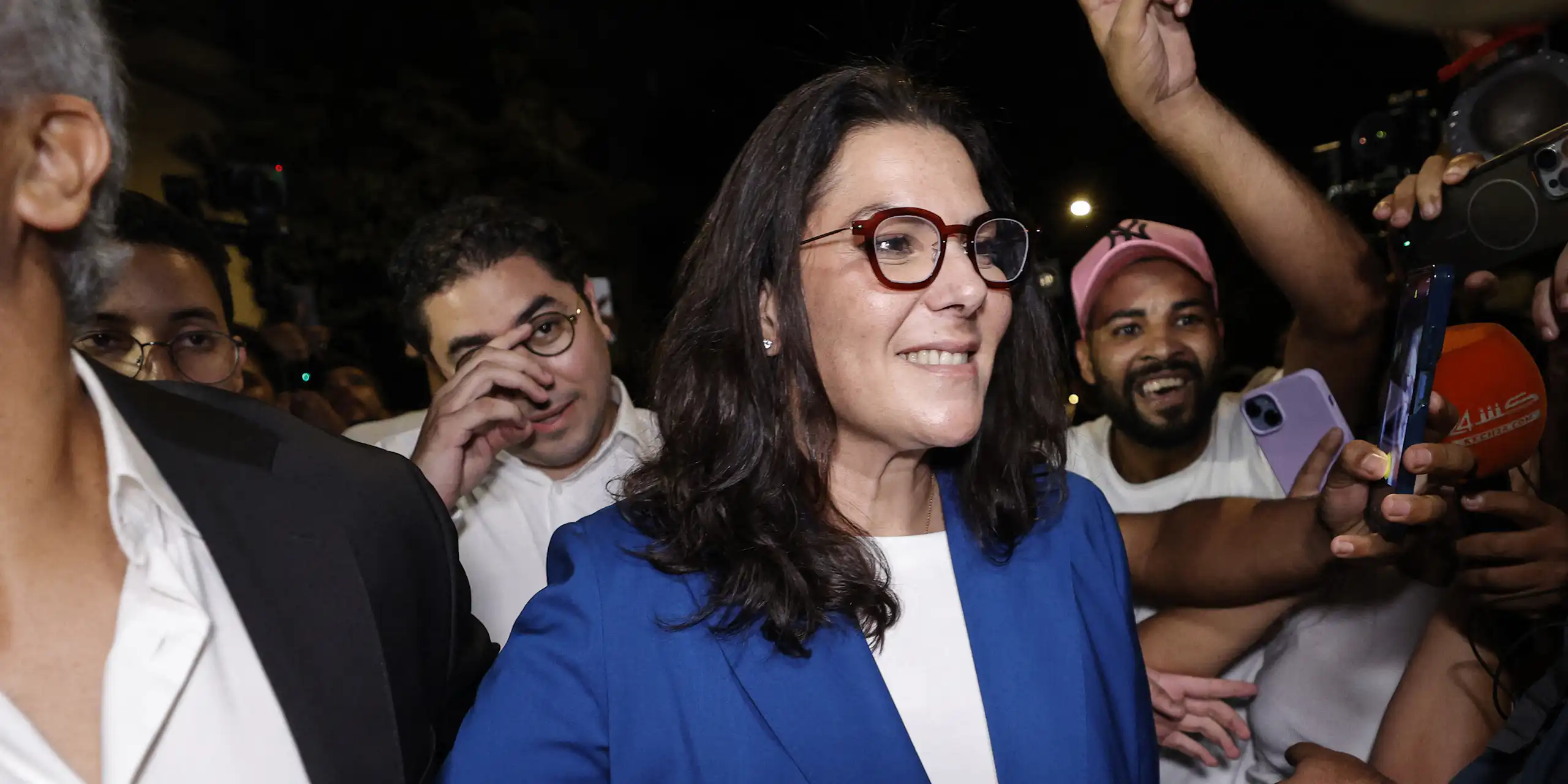 Fatima Zahra Al Mansouri en gros plan.