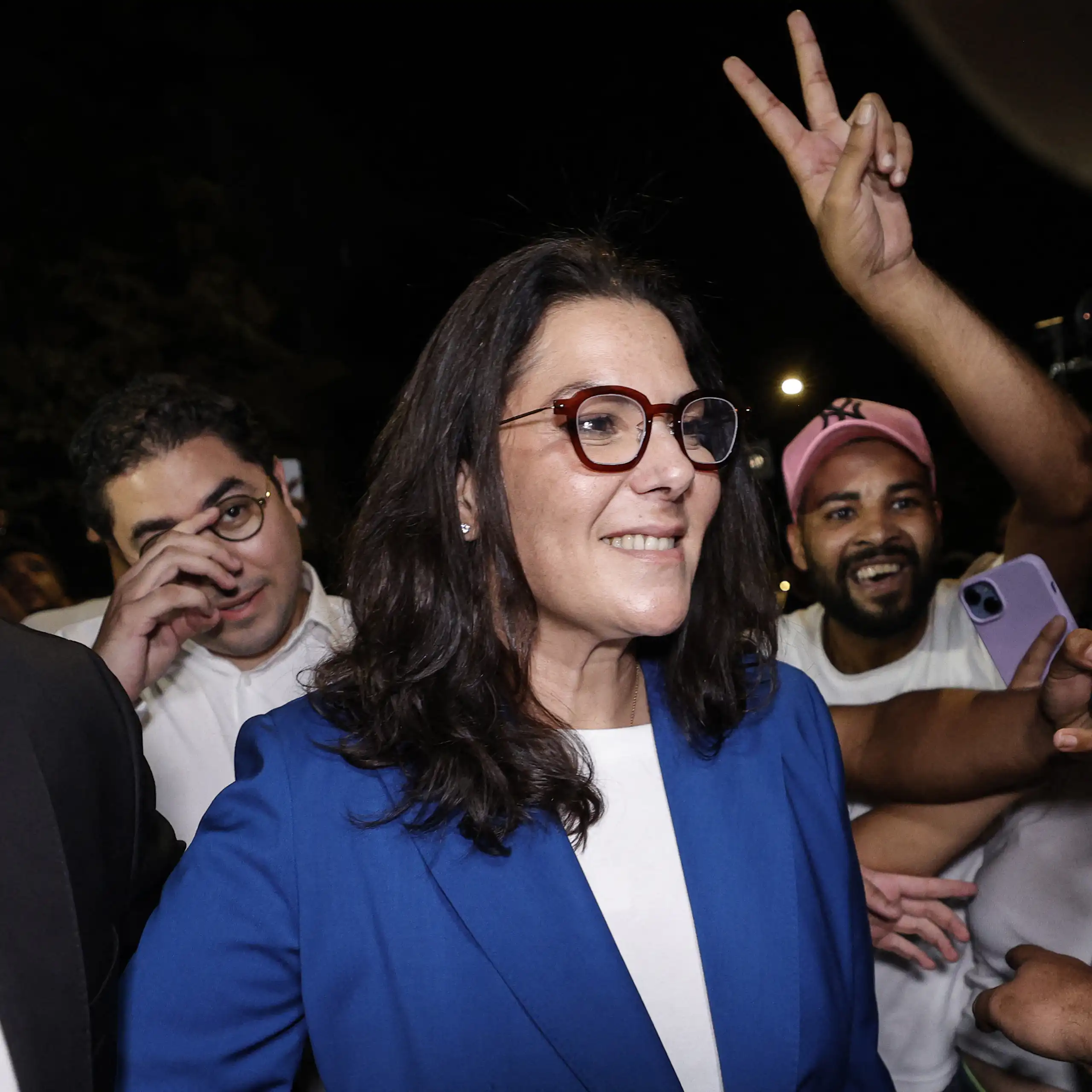 Fatima Zahra Al Mansouri en gros plan.