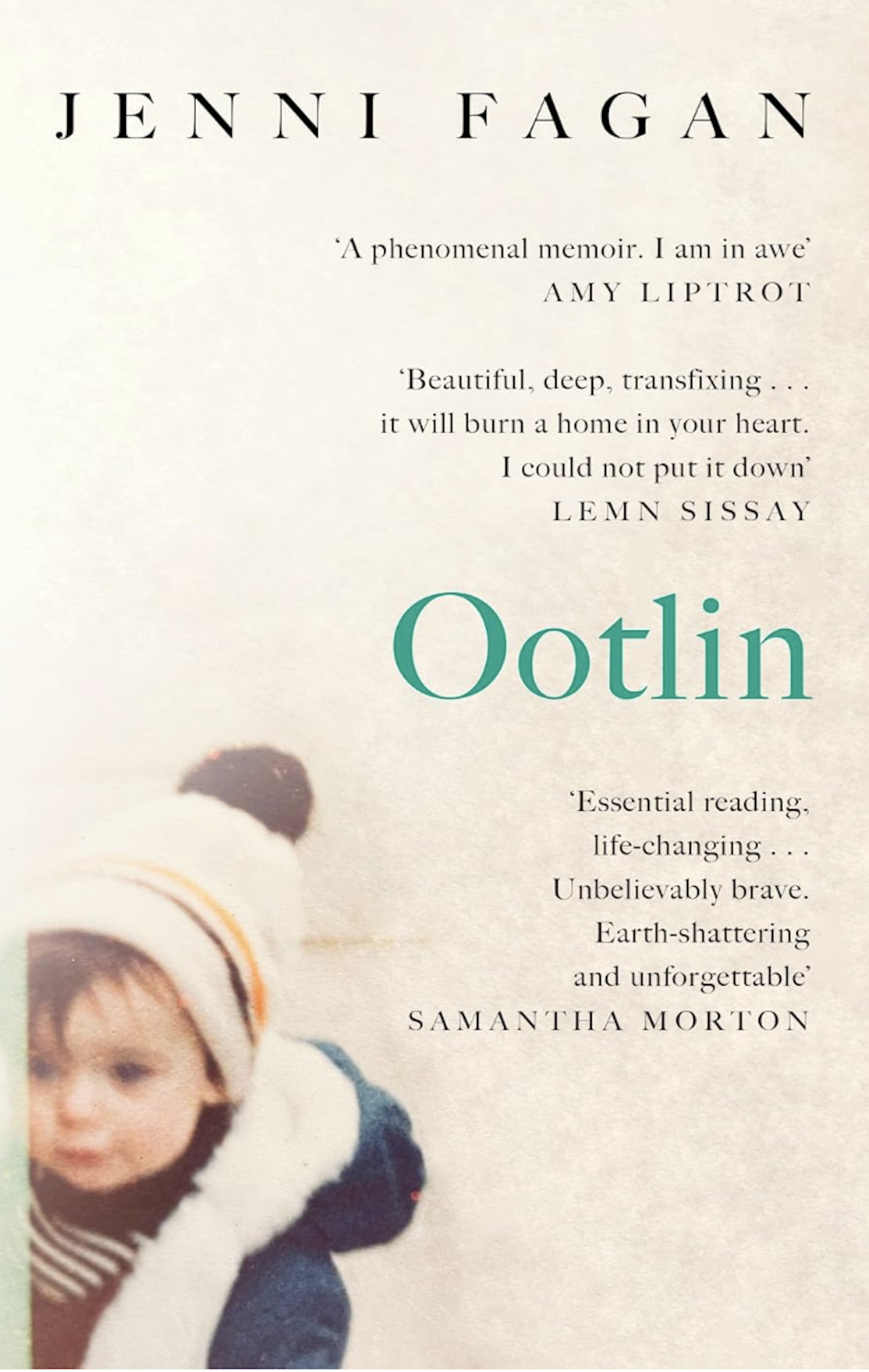 The book cover of Ootlin by Jenny Fagan.