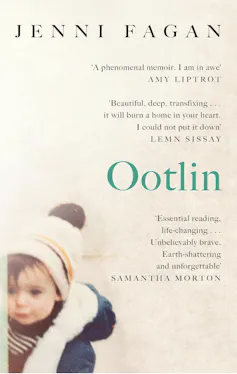 The book cover of Ootlin by Jenny Fagan.