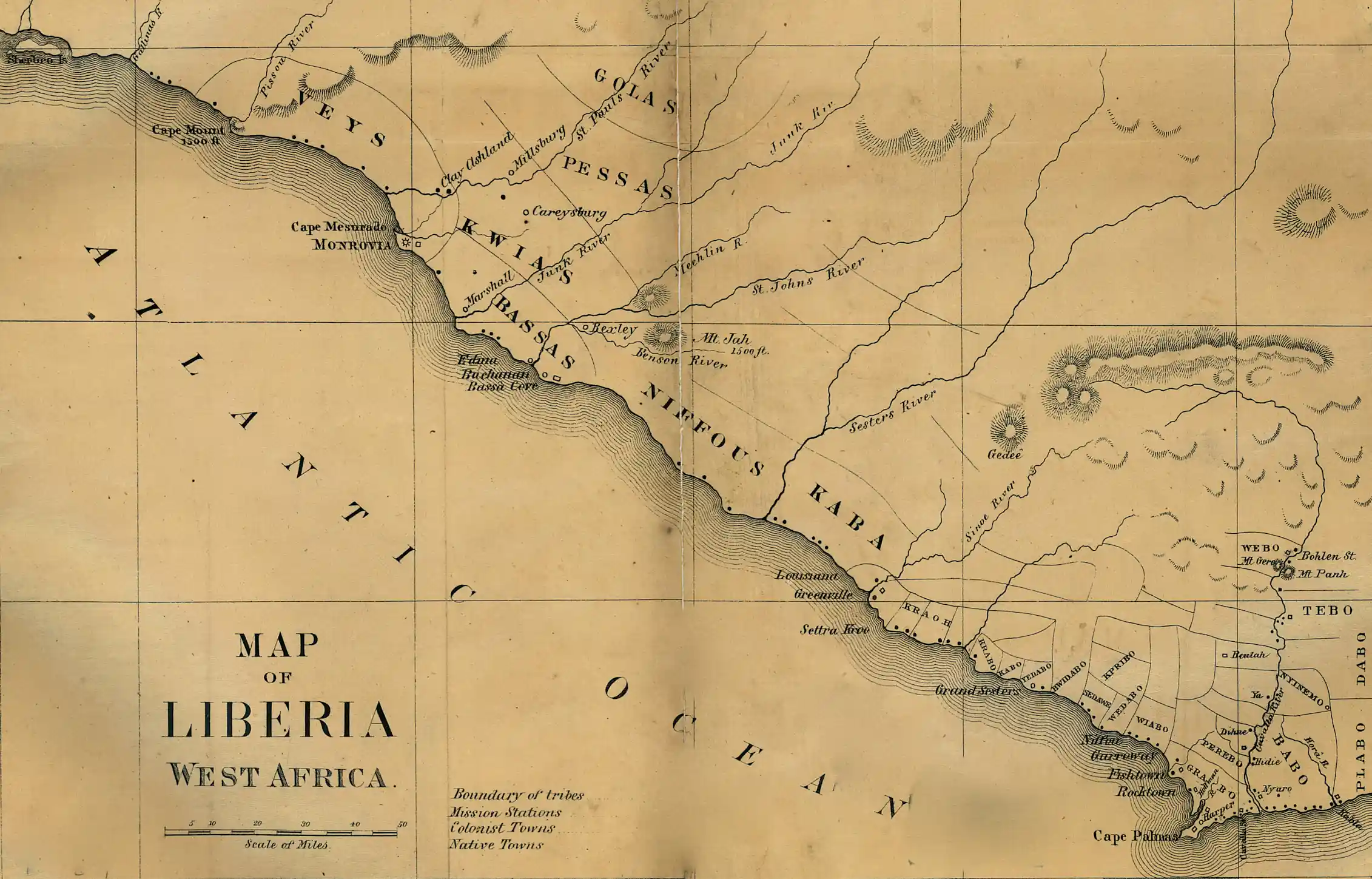 An old map.
