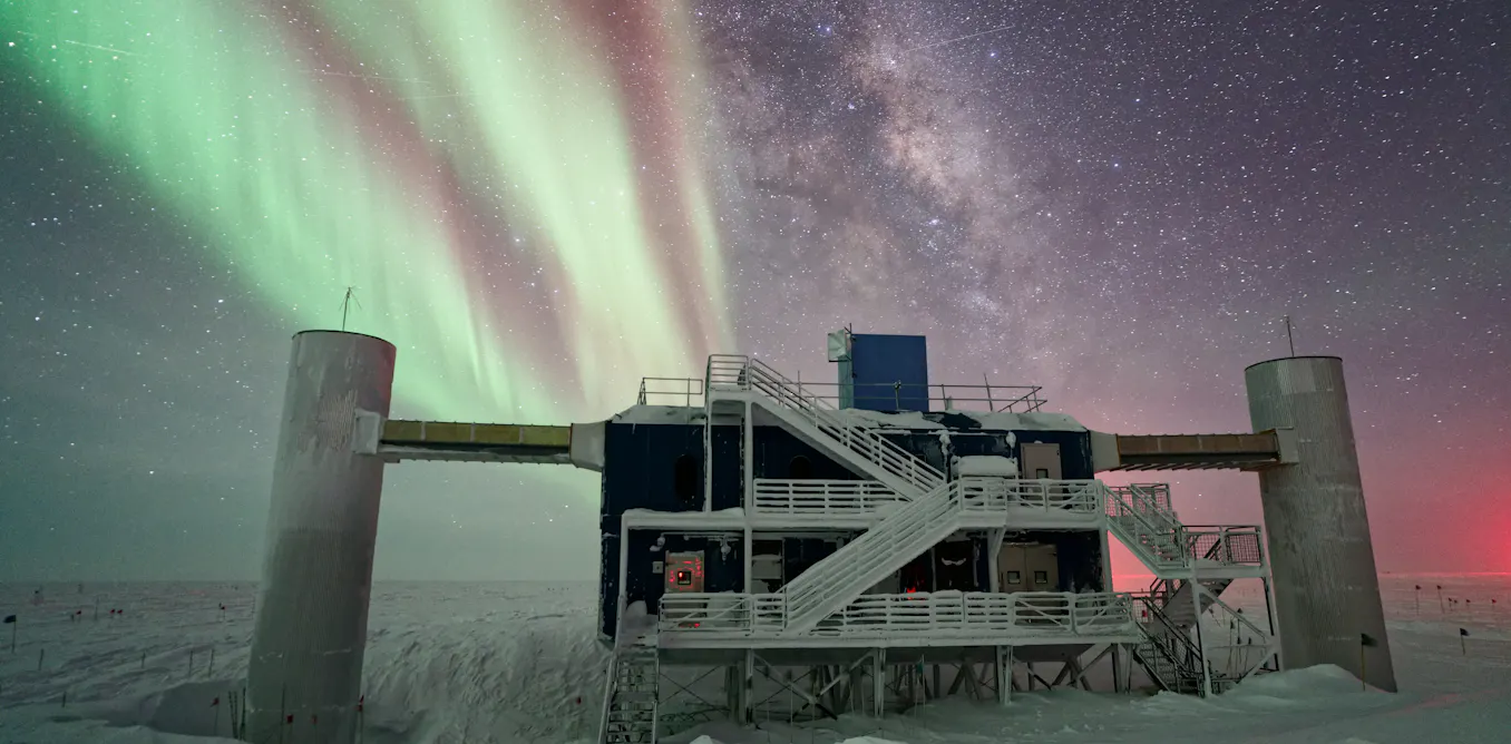 Photograph accompanying Francis Halzen wins the 2026 physics Nobel for catching deep-space neutrinos in South Pole ice