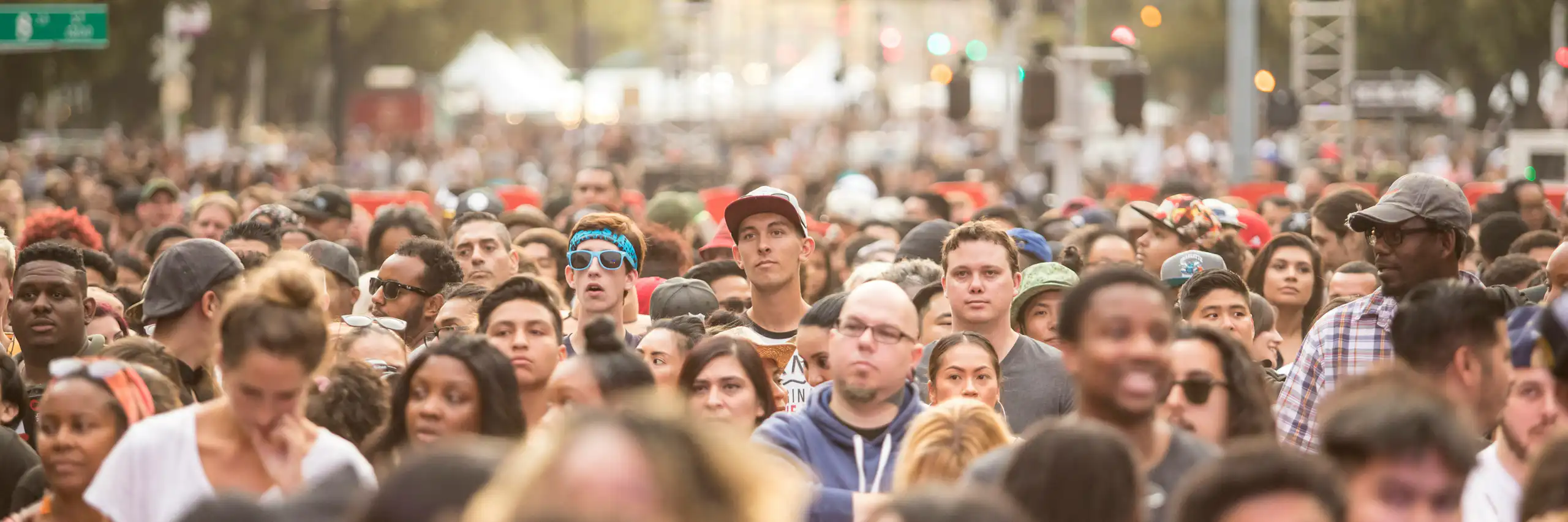 Une foule.