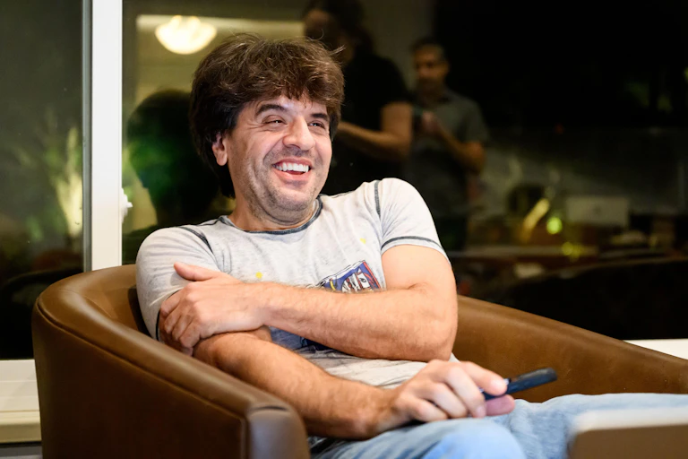 Karl Deisseroth after winning the Nobel Prize for Medicine or Physiology.