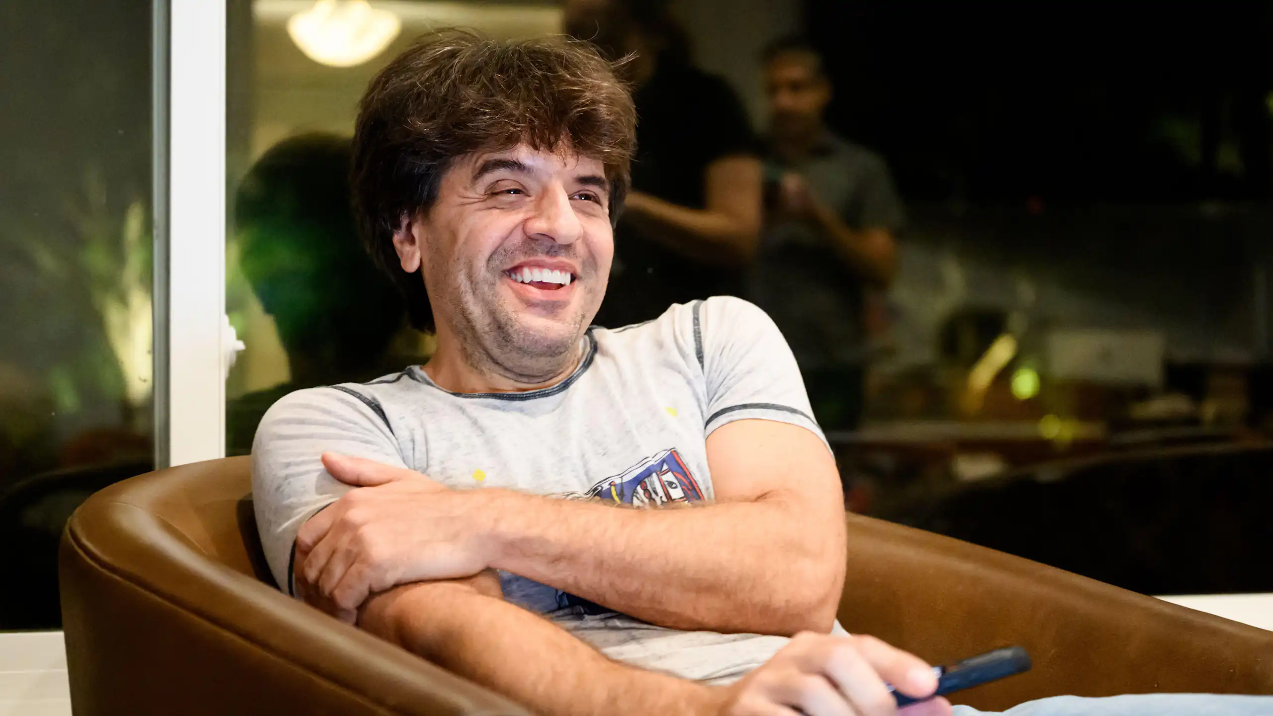 Karl Deisseroth after winning the Nobel Prize for Medicine or Physiology.