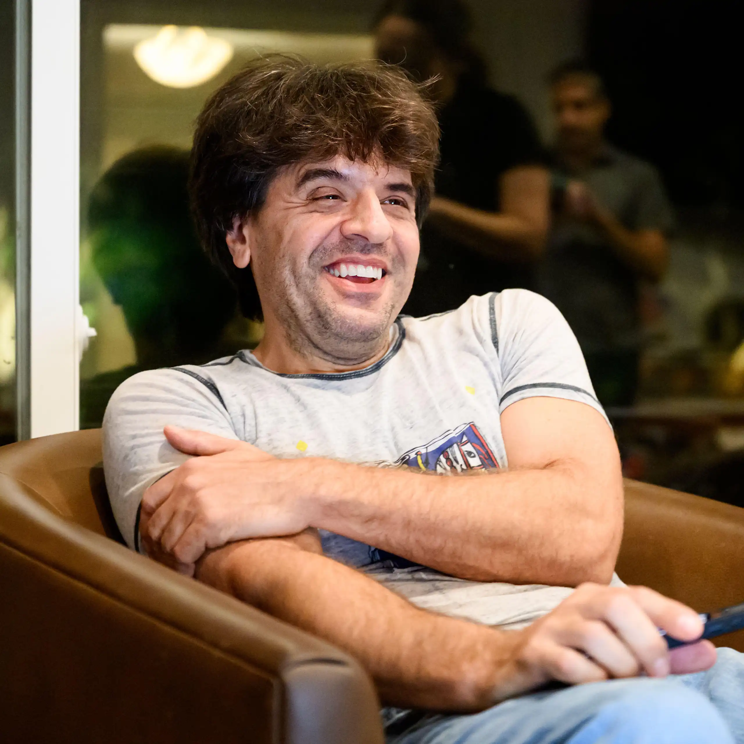 Karl Deisseroth after winning the Nobel Prize for Medicine or Physiology.
