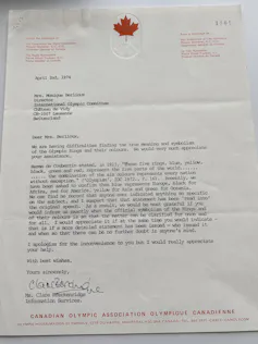 Copie d'une correspondance