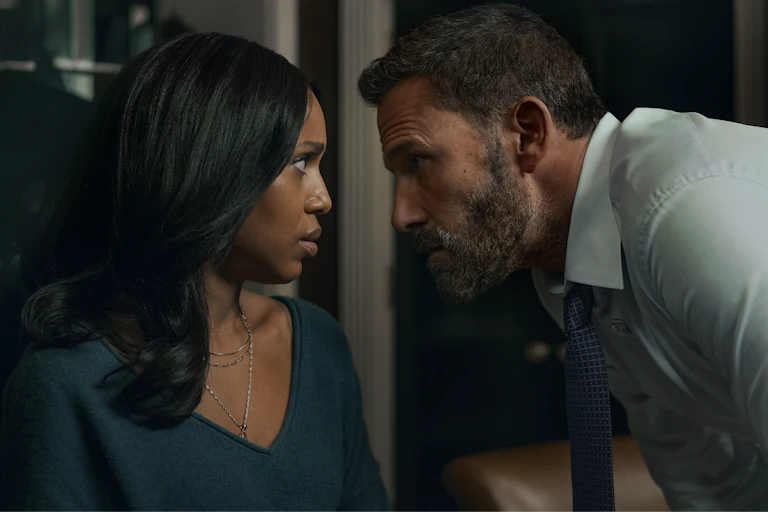 Carrie Washington and Ben Affleck.