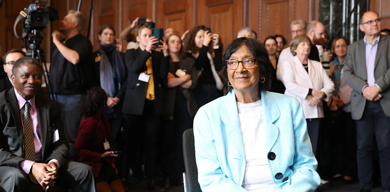 Navi Pillay’s Nobel peace prize is a vote of confidence in a global legal order under fire Navi Pillay’s Nobel peace prize is a vote of confidence in a global legal order under fire