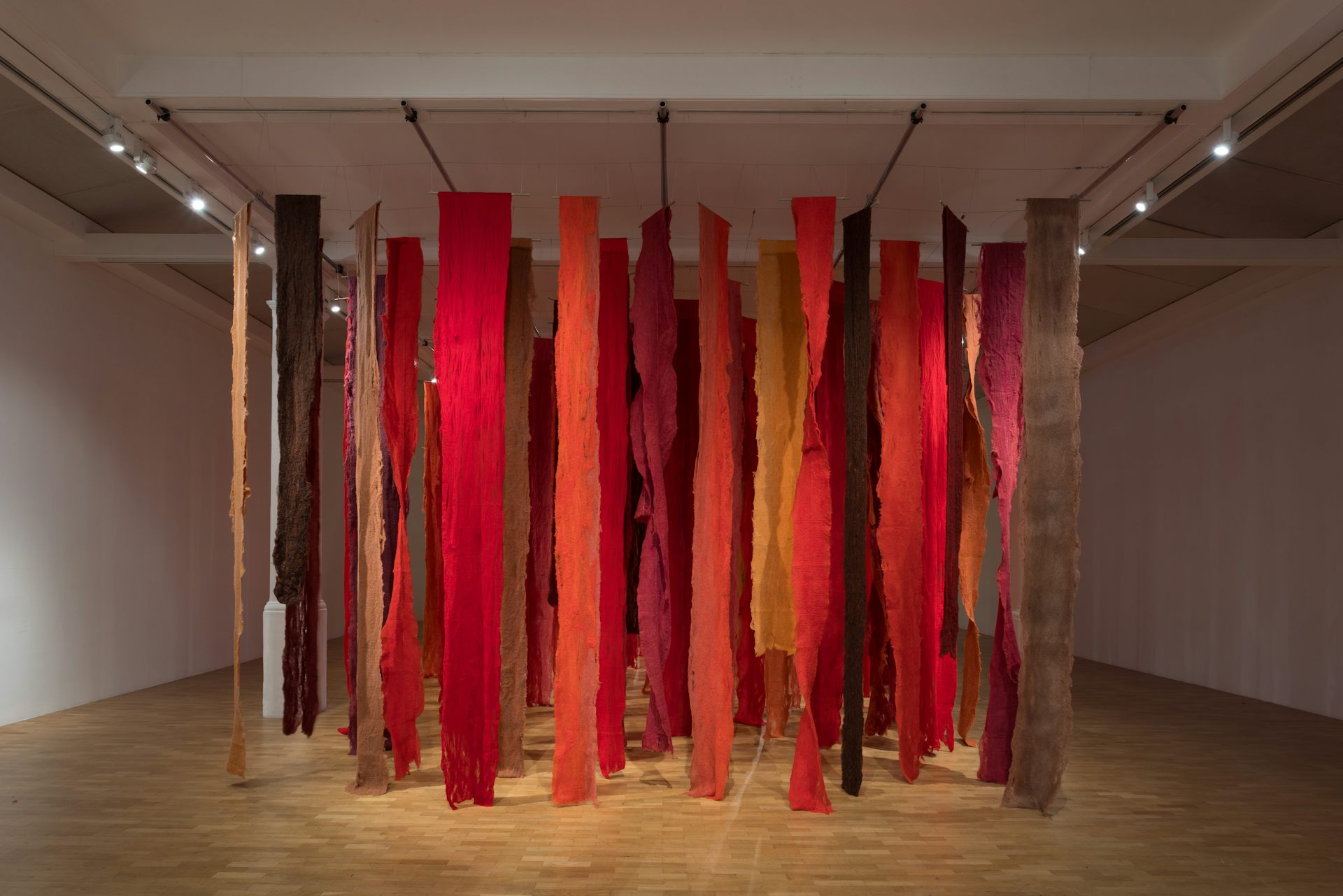 Quipu Menstrual 1 (unknotted), 2006/2024.