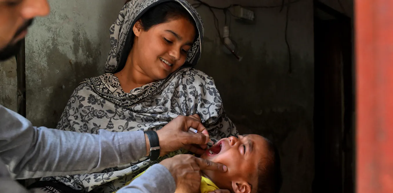 Why do people still get polio in some countries and not in others?
