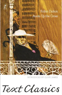 book cover - Aunts up the Cross