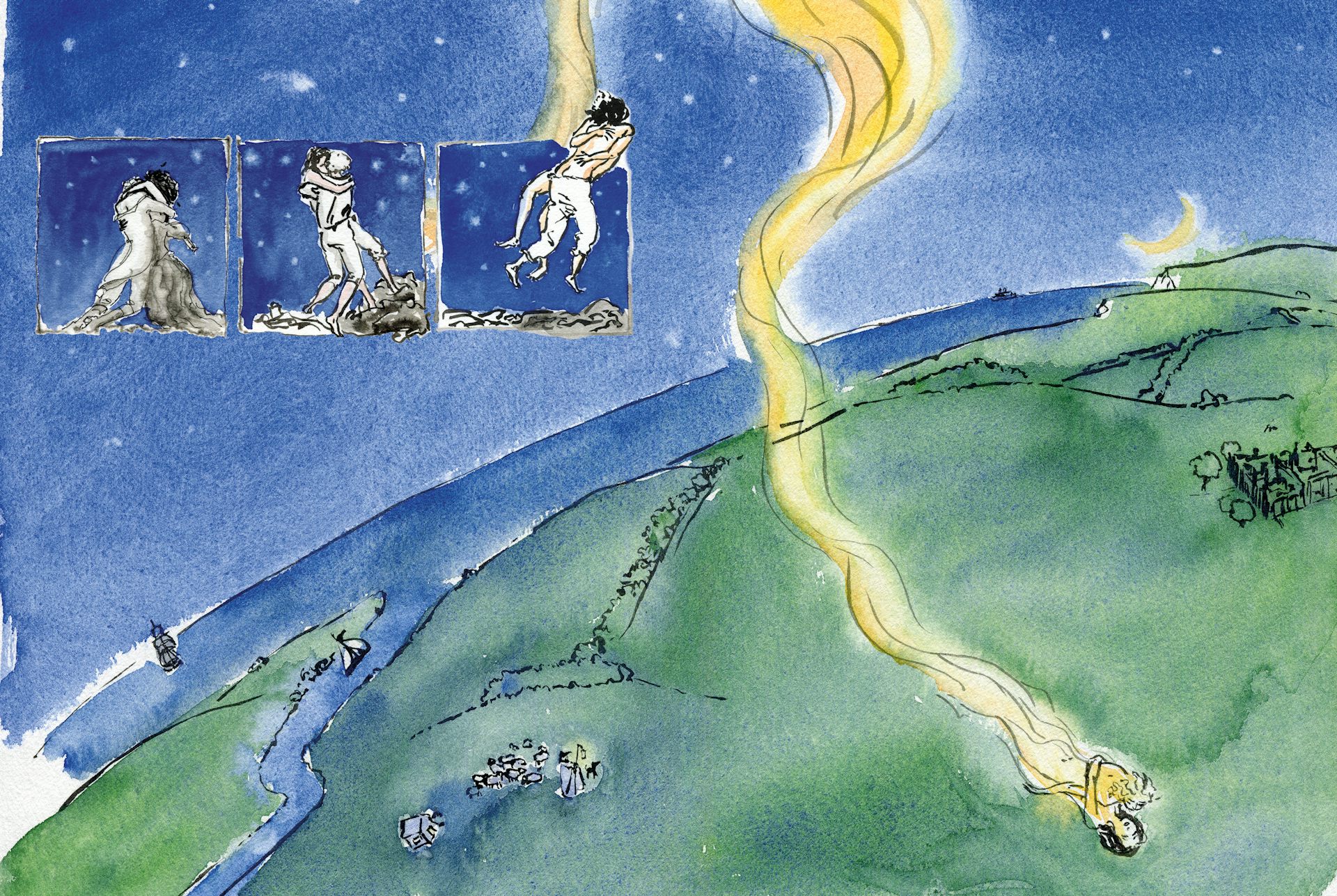 Virginia Woolf’s Orlando, the ultimate shapeshifter, is now a madcap graphic novel