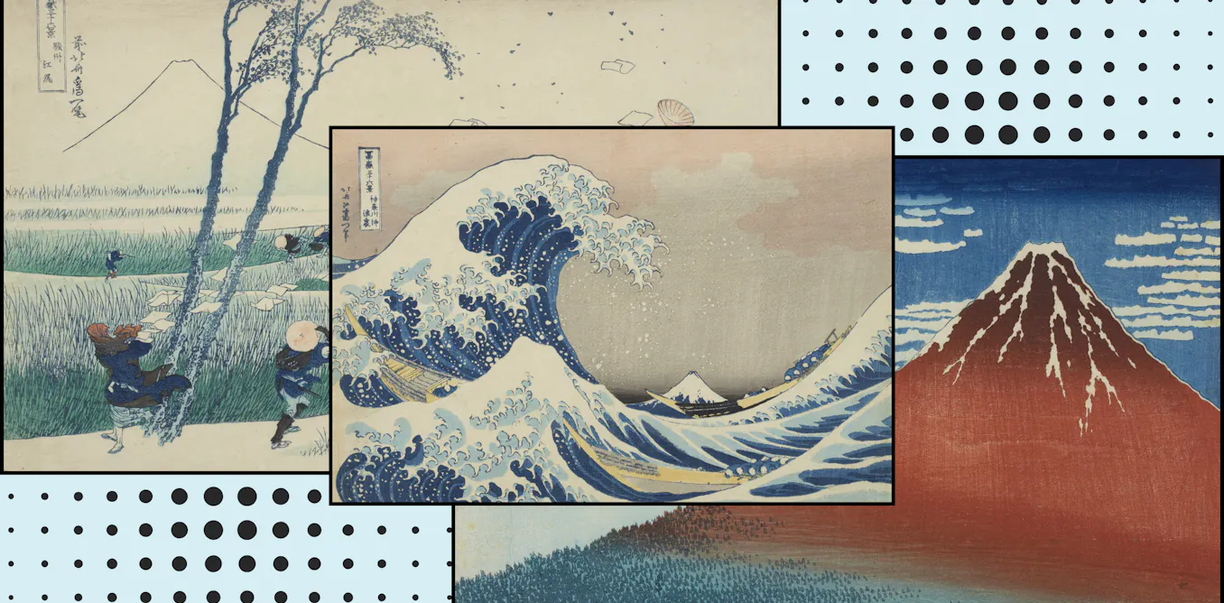 Hokusai’s Great Wave is one of 46 prints of Mount Fuji – seeing them together changes everything
