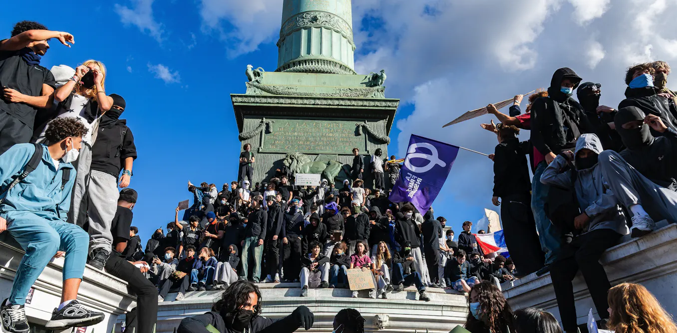 French students are showing us what protest looks like in the age of viral spectacle French students are showing us what protest looks like in the age of viral spectacle