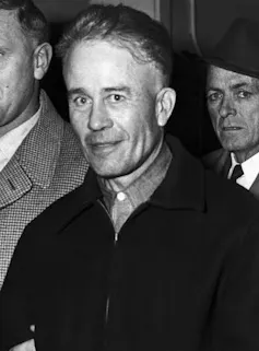 Ed Gein, en una foto tomada en 1958.