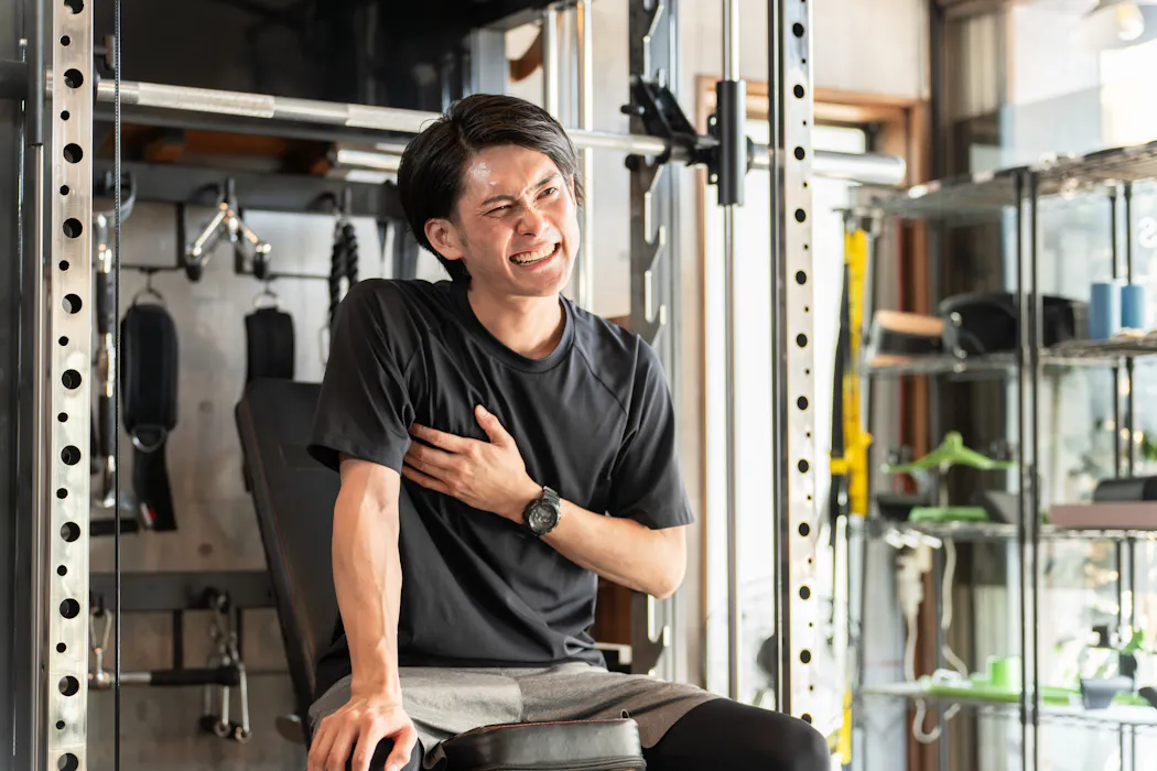 Exercise can sometimes cause chest pain – and this condition may be to blame