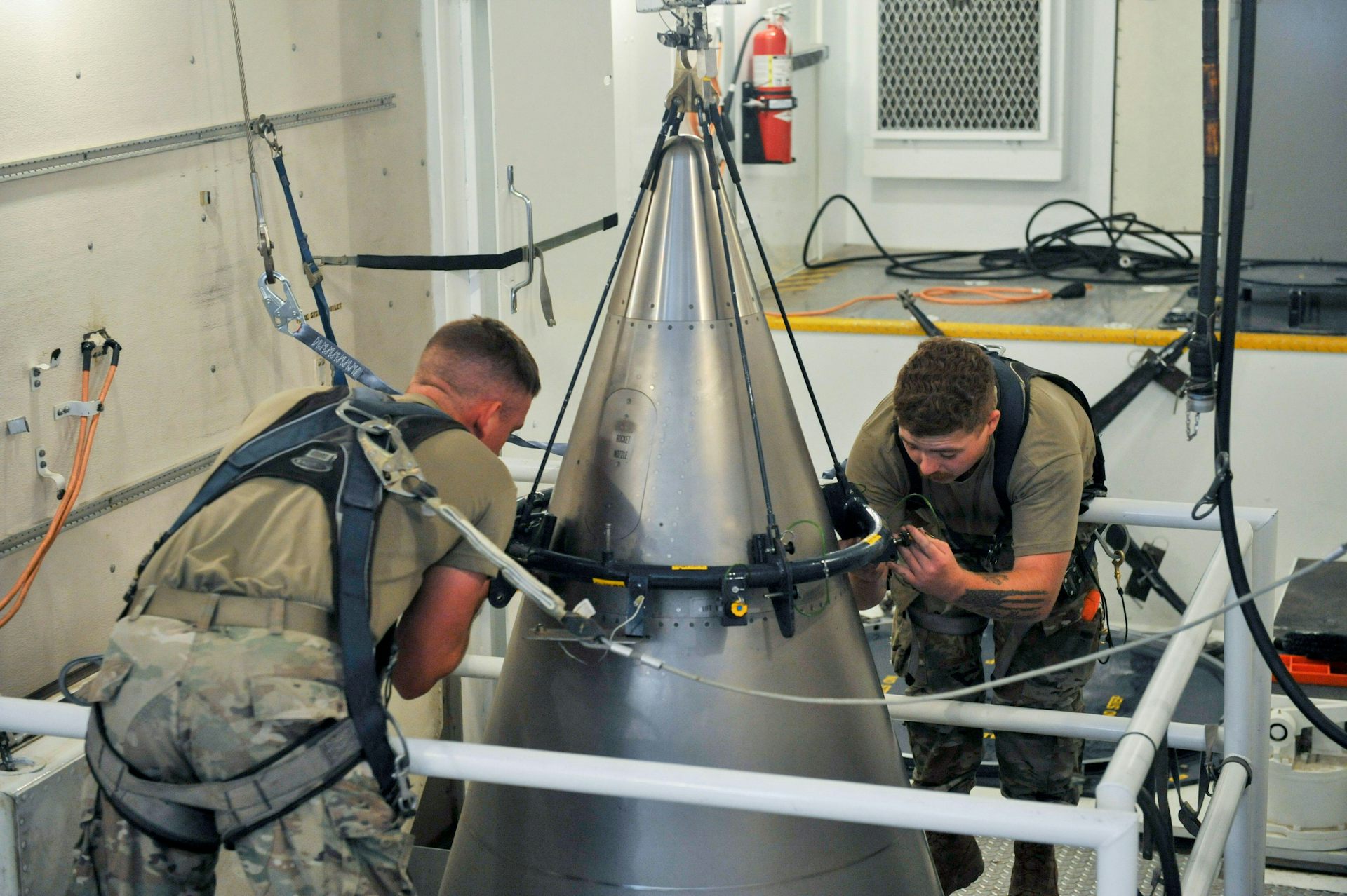 Maintenance on nuclear weapon systems