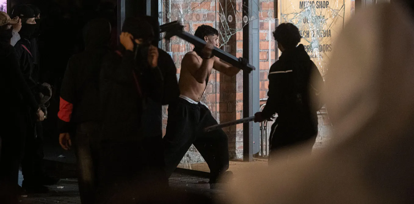 TikTok posts and QR codes were used to fabricate Barcelona protest that ended in looting