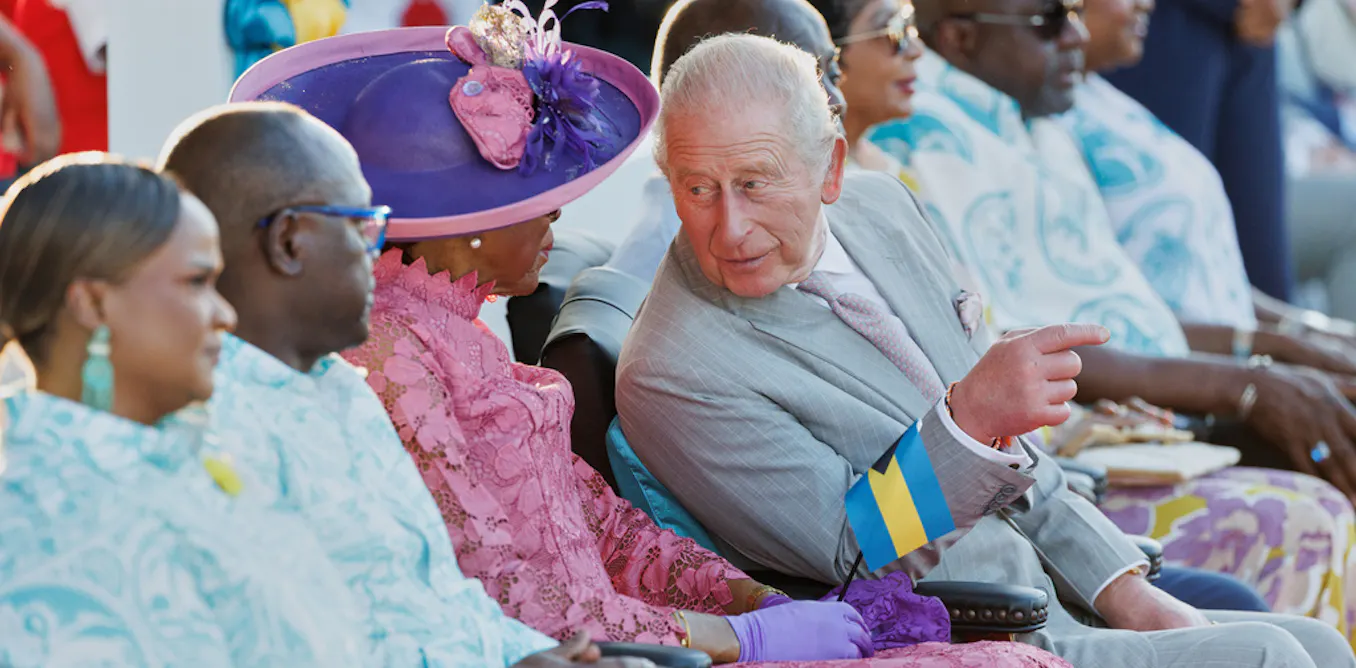 Photo: The Conversation King Charles Faces Slavery Reparations Calls During Caribbean Tour