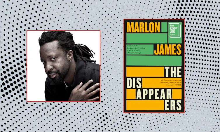 Marlon James and book cover