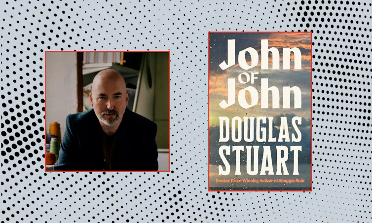 Douglas Stuart and book cover