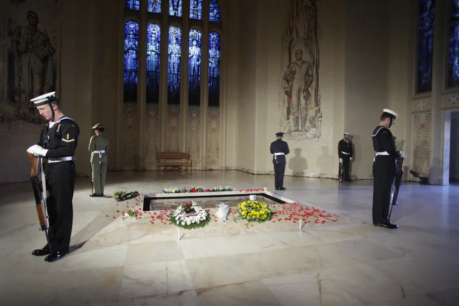 Funeral Service Of The Unknown Australian Soldier Themes