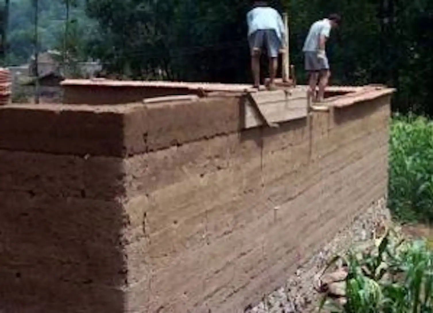 Cheap, tough and green: why aren't more buildings made of rammed earth?
