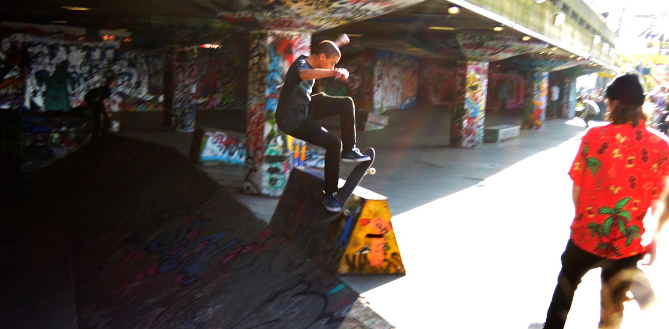 In praise of skaters elves saving cities' forlorn and corners