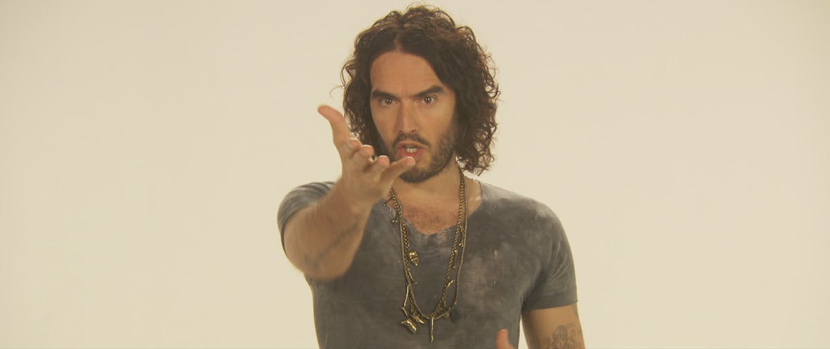 smør hit spændende Celebrity twat or man of the people? Russell Brand is both in The Emperor's  New Clothes
