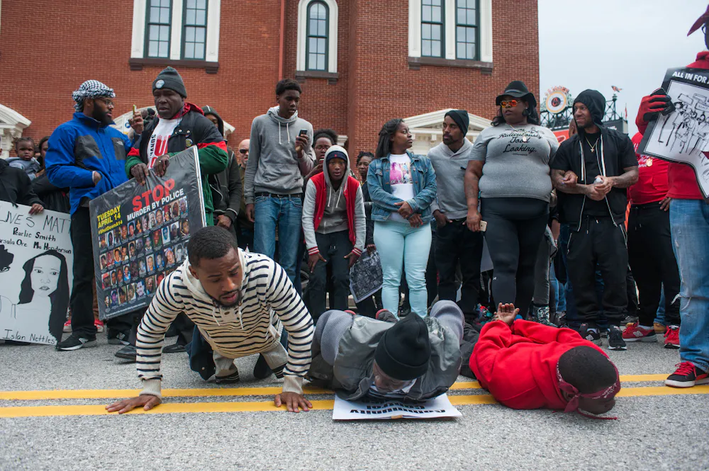 What led to the Baltimore riots?