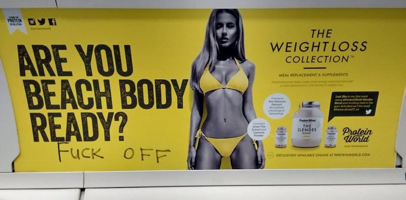 Thank you bikini terrorists for us on from throwback diet ads – now #eachbodysready