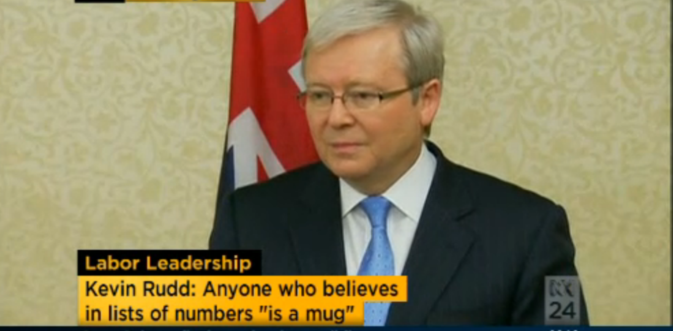 Decoding Kevin Rudd’s leadership intentions