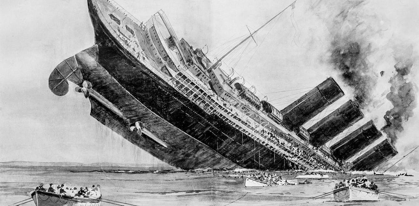 The sinking of the Lusitania: how the British won American hearts and minds