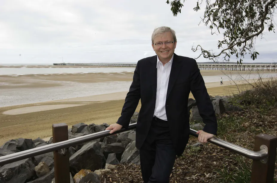 Kevin Rudd Queen Kevin Rudd’s leadership tilt won’t make a difference in the Queensland ...