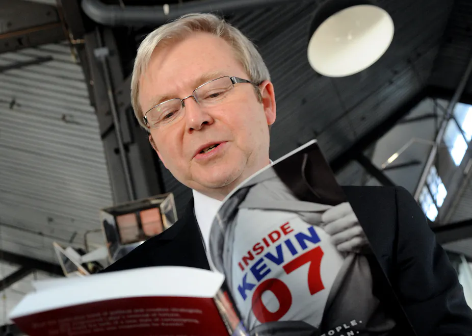 Kevin Rudd 07 Forget Kevin 07 – Rudd won’t close Labor’s enthusiasm gap in 12 or 13