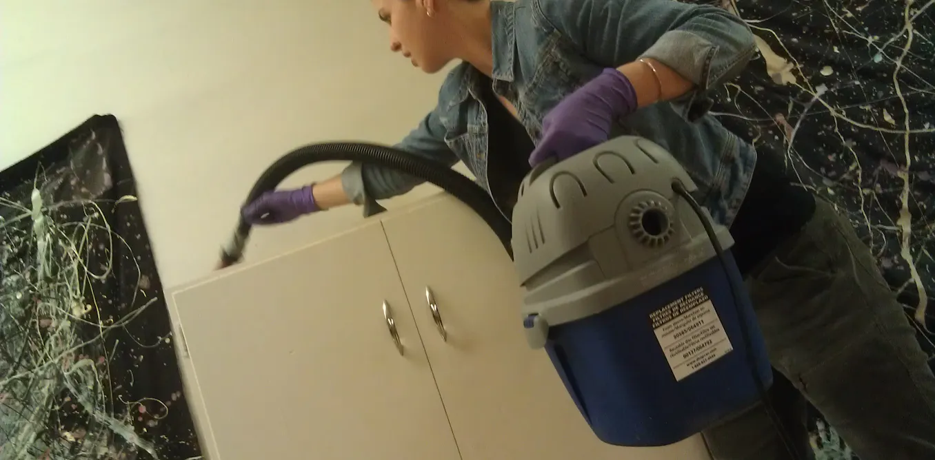 Indoor Sampling Examples Science Scientists at work: studying indoor microbial ecology means sampling in ...