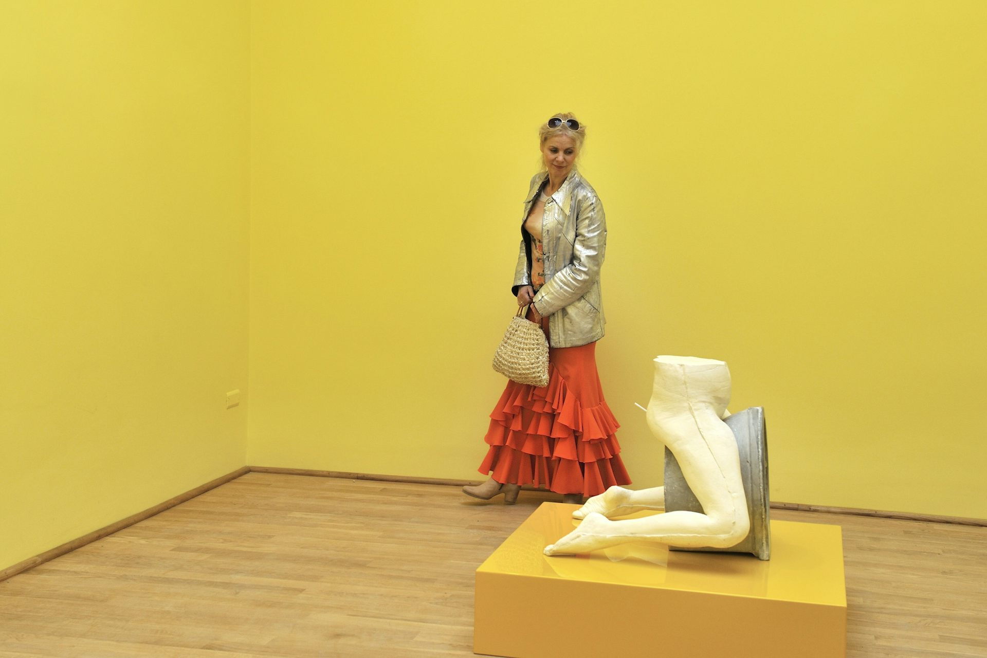 Sarah Lucas Gives The Venice Biennale Its Just Desserts