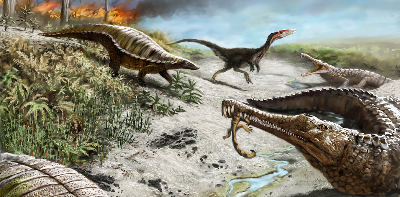 Hot weather and co2 made the tropics a no-go zone for early plant-eating dinosaurs