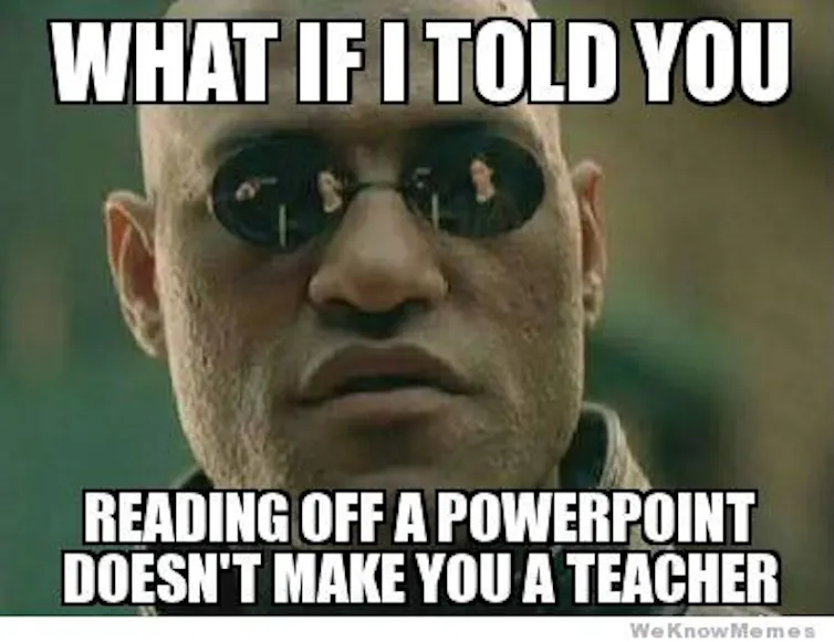 Anti Powerpoint Meme Why universities should get rid of PowerPoint and why they won’t
