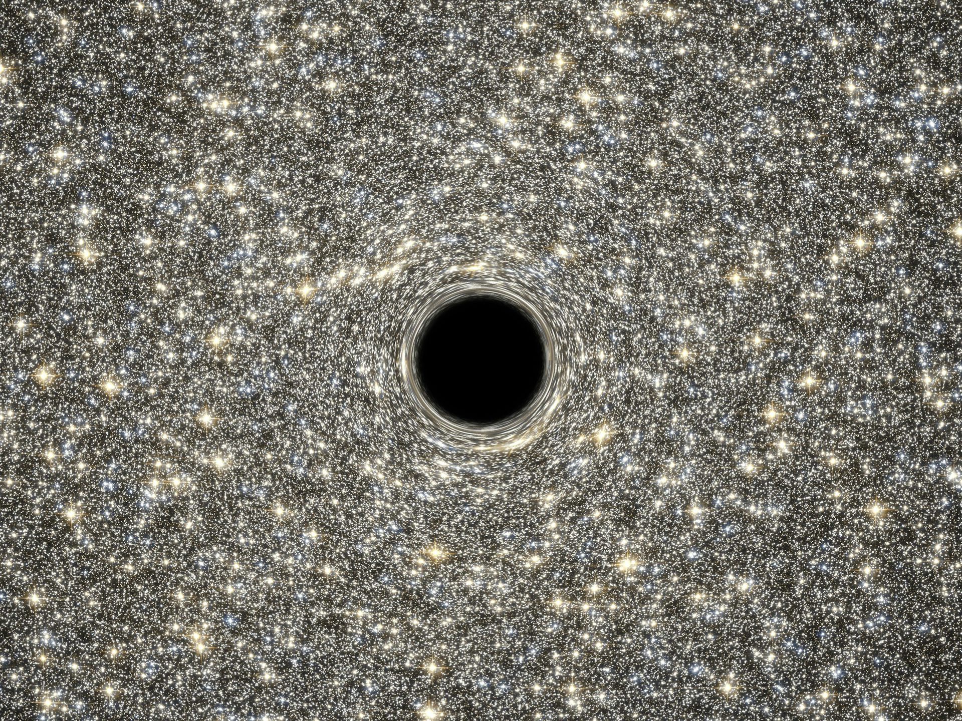 could you catch up to someone falling into a black hole