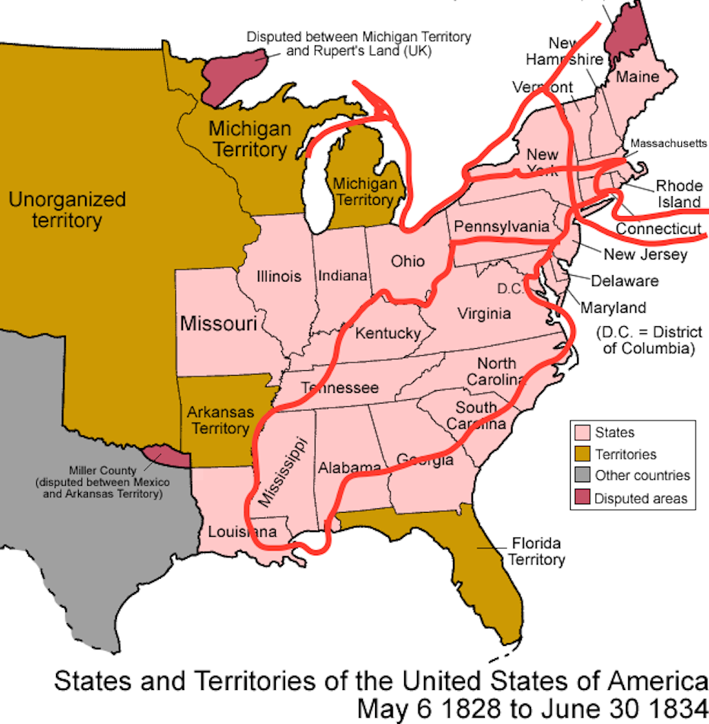 Image result for alexis de tocqueville travelling in america