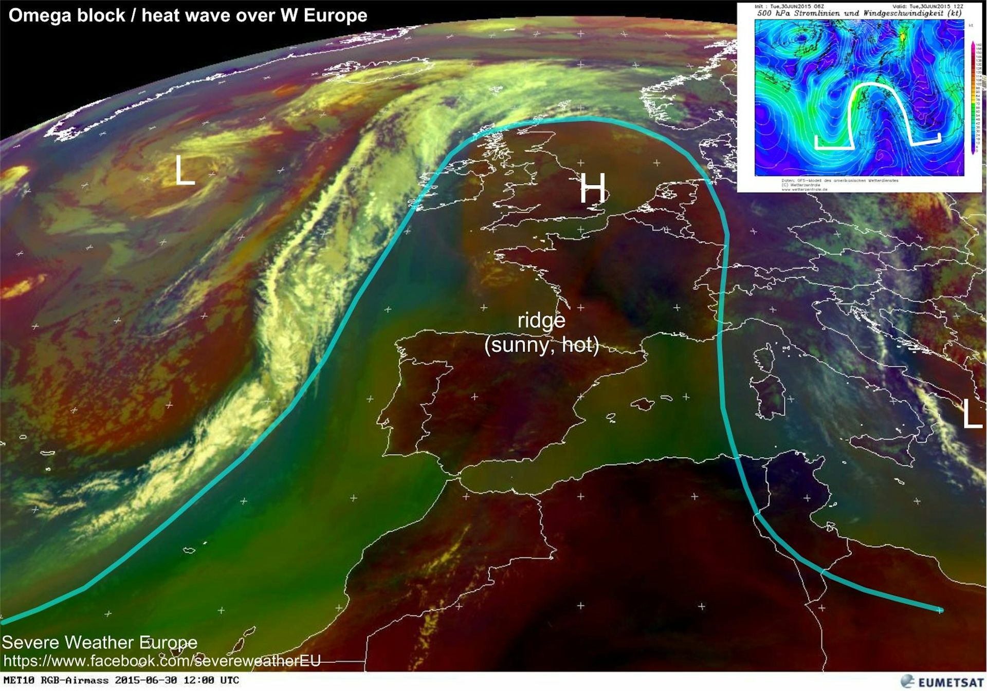 Explainer the omega shaped jet stream responsible for Europe s