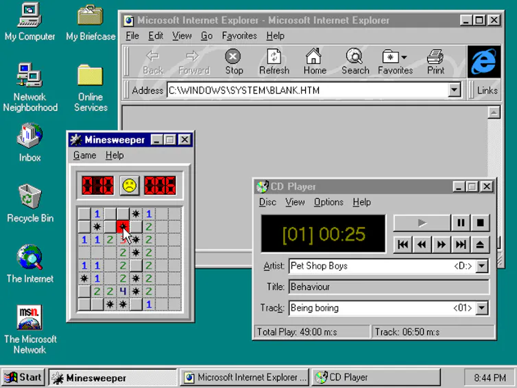 Win95 Netshow Windows 95 two decades on: but why all the upgrades?