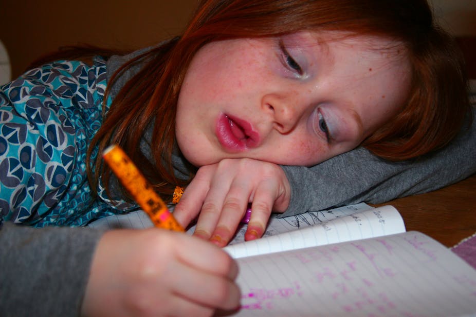 how does homework affect physical health