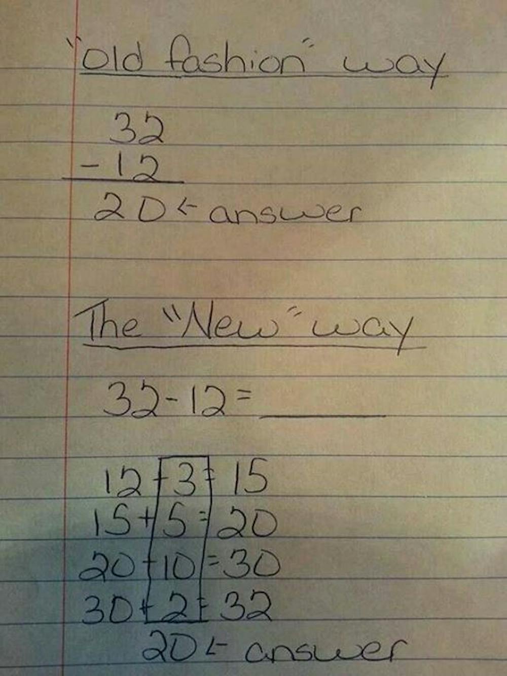 The Common Core is today's New Math – which is actually a good thing