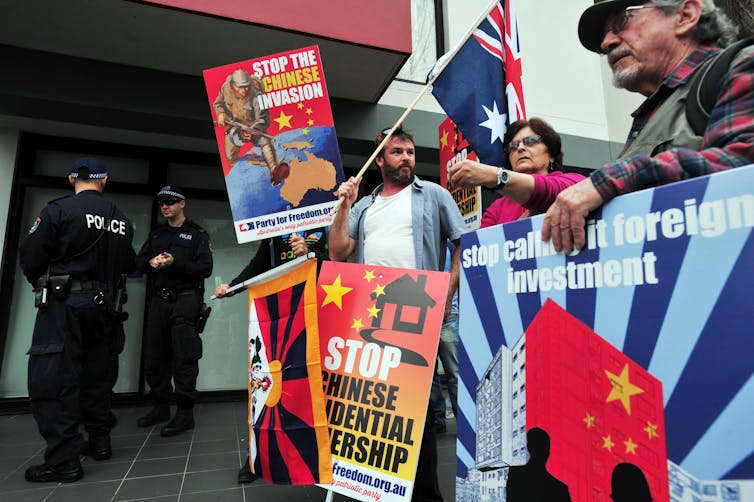 Chinese investment in residential real estate amounts to just 2%